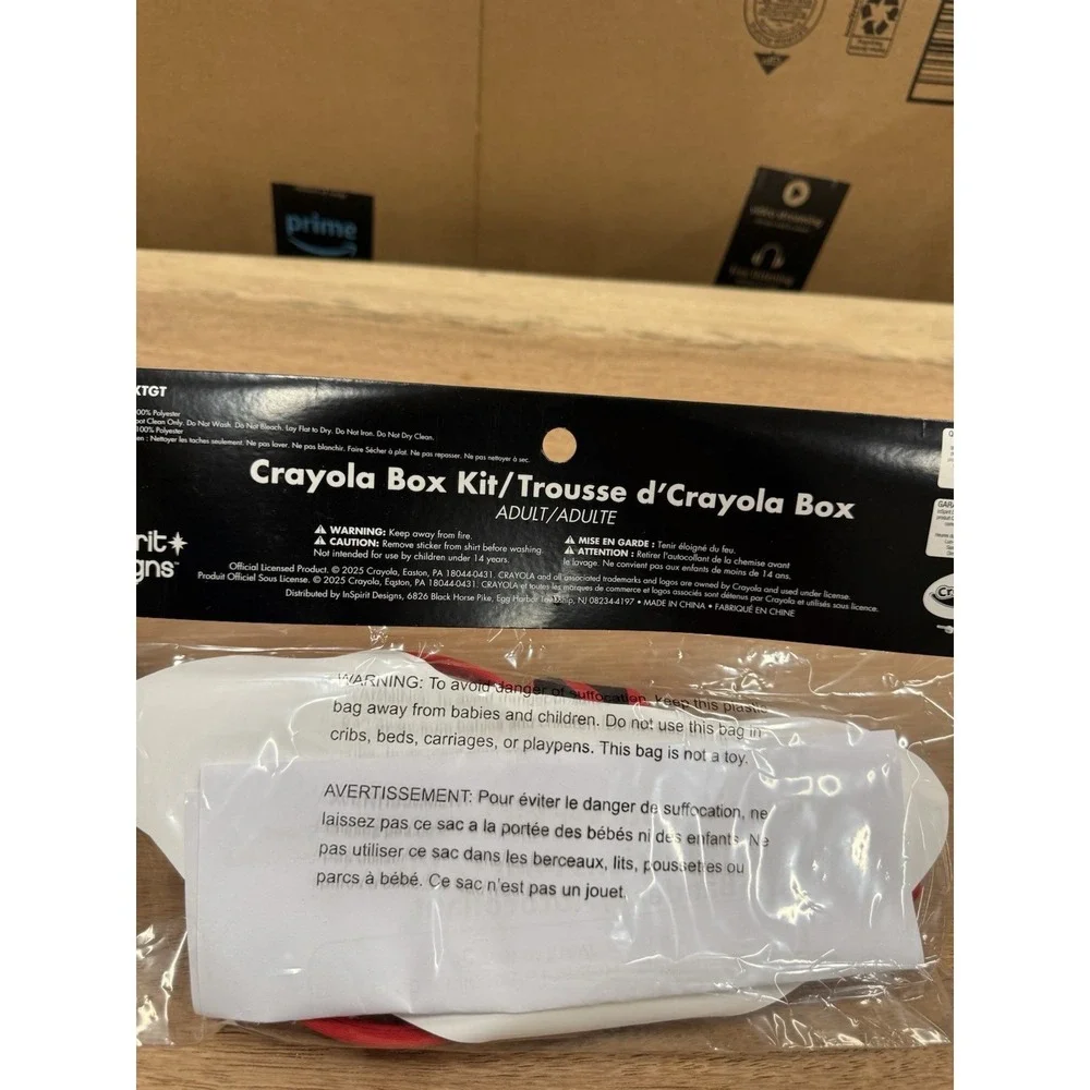 Adult Crayon Costume